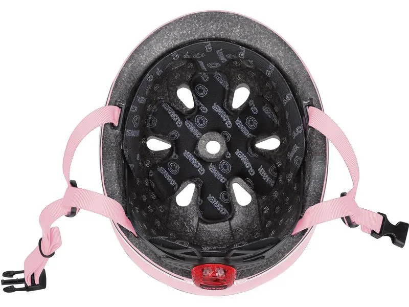 GLOBBER Helm Go Up Lights XXS/XS Pastelpink