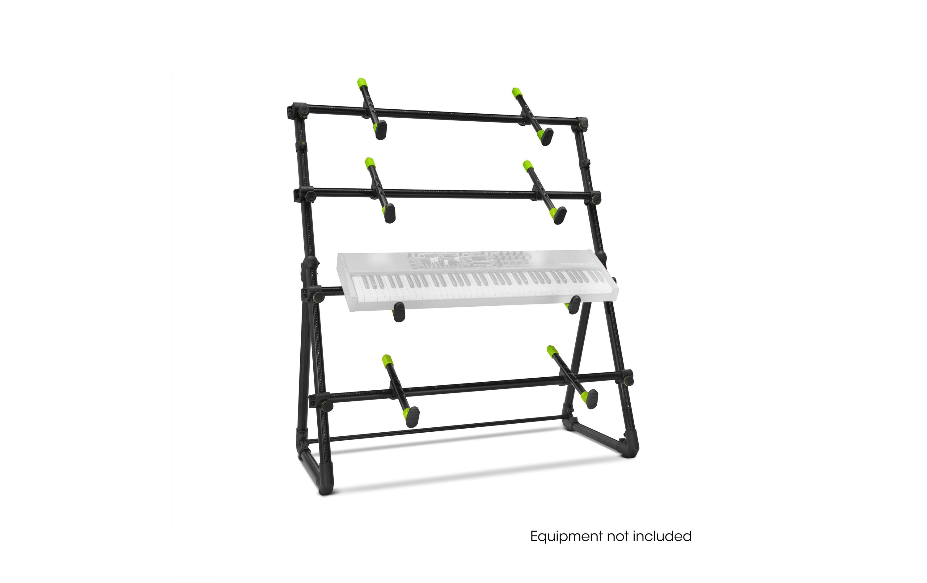 Gravity Keyboardständer GKSMKS01B Mehrfach Keyboardständer