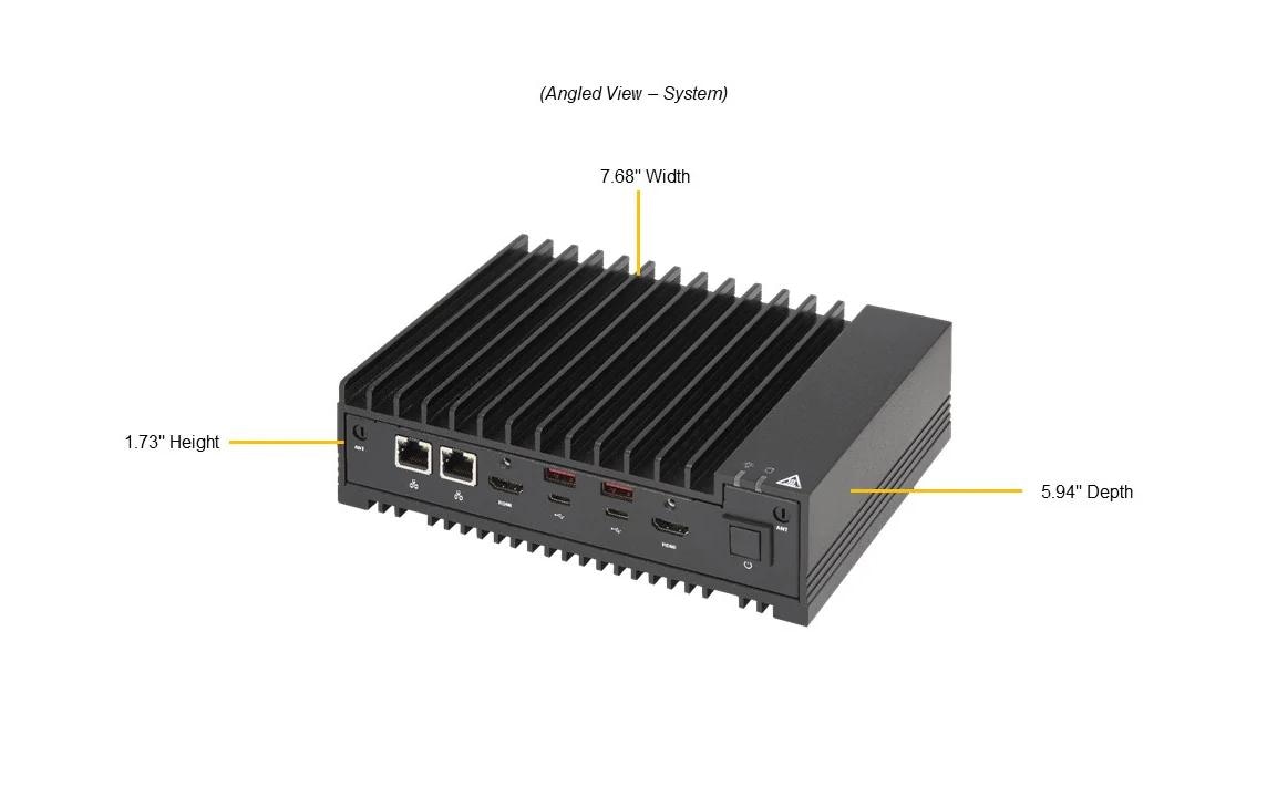 Supermicro Barebone SuperServer SYS-E100-13AD-C Supermicro Barebone SuperServer SYS-E100-13AD-C
