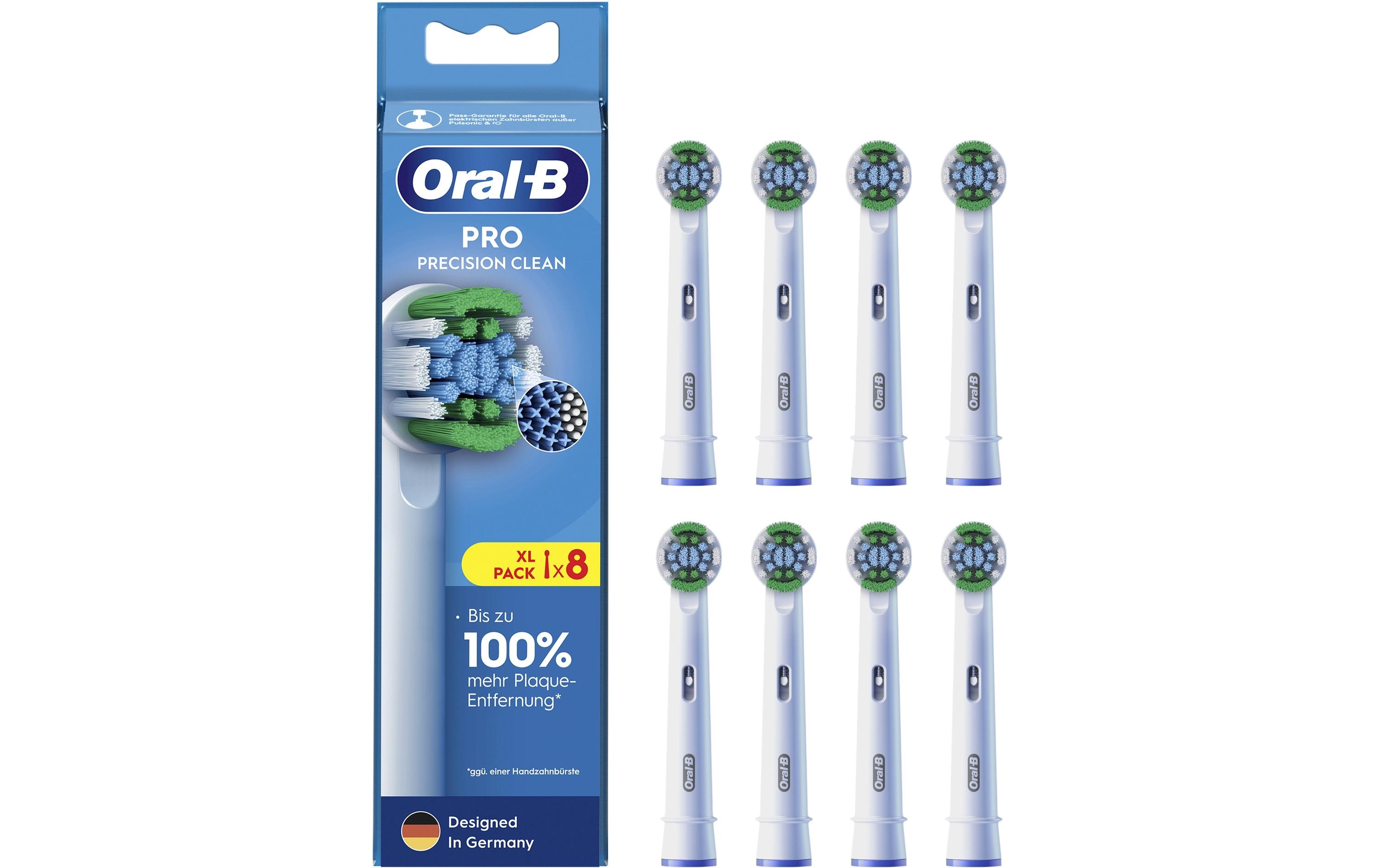 Oral-B Zahnbürstenkopf Precision Clean 1 Stück, Weiss