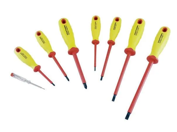 Kraftwerk Schraubenzieher-Set für Elektriker 8-teilig Kraftwerk Schraubenzieher-Set für Elektriker 8-teilig