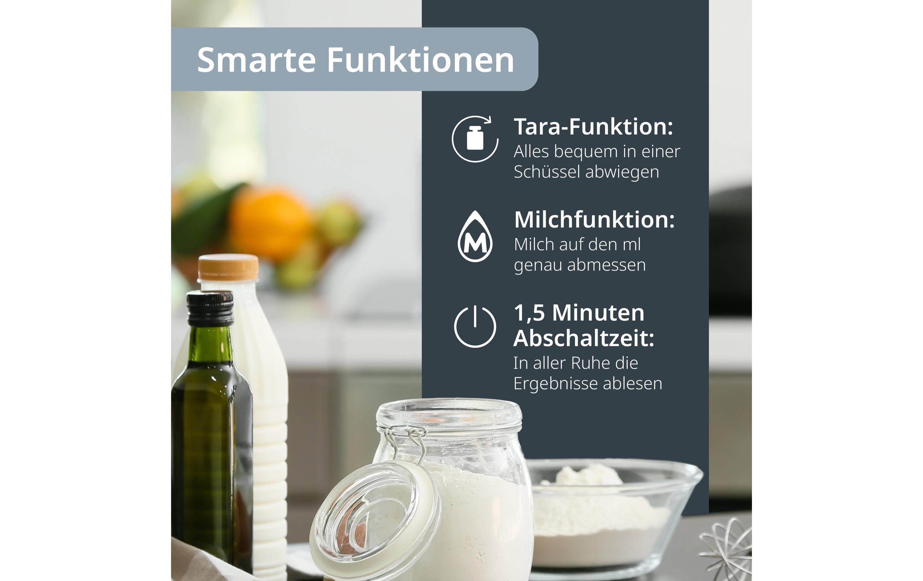 ADE Küchenwaage Inka digital Motivdruck Kuh