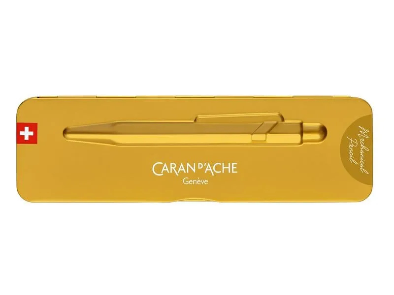 Caran d'Ache Minenbleistift Goldbar 0.7 mm, Gold Caran d'Ache Minenbleistift Goldbar 0.7 mm, Gold
