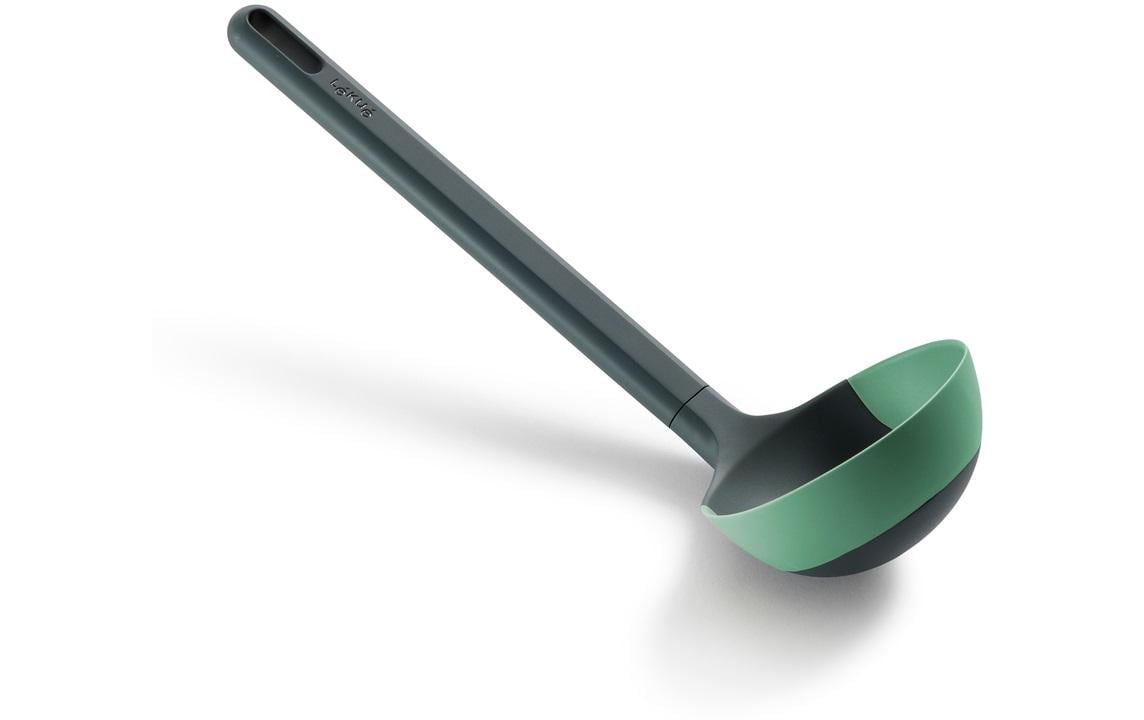 Lékué Schöpflöffel PBT/Silikon, Grün/Schwarz