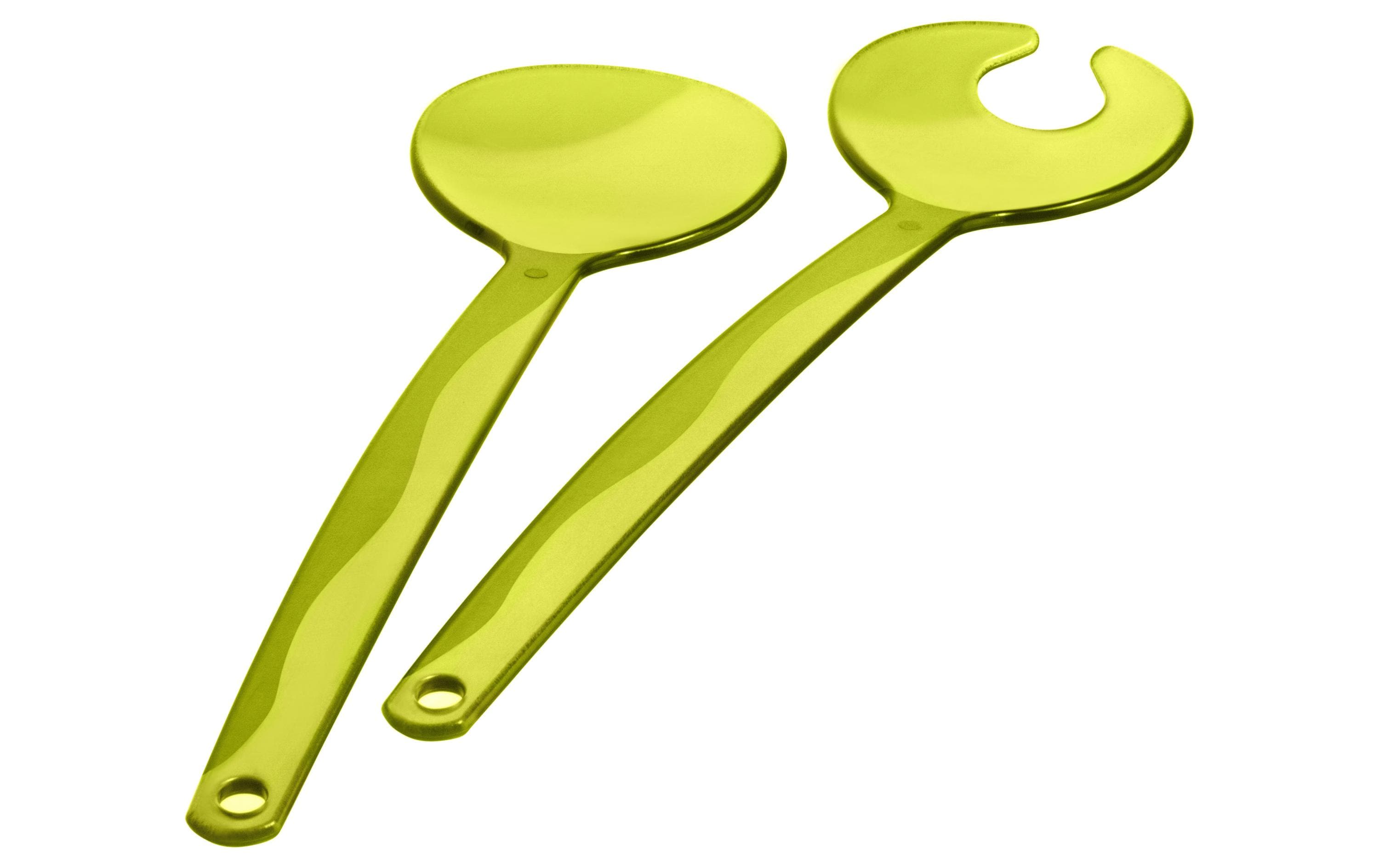 Rotho Salatbesteck Onda Hellgrün