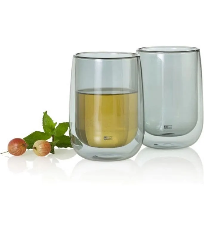 AdHoc Teeglas Duo, 400 ml, 2 Stück