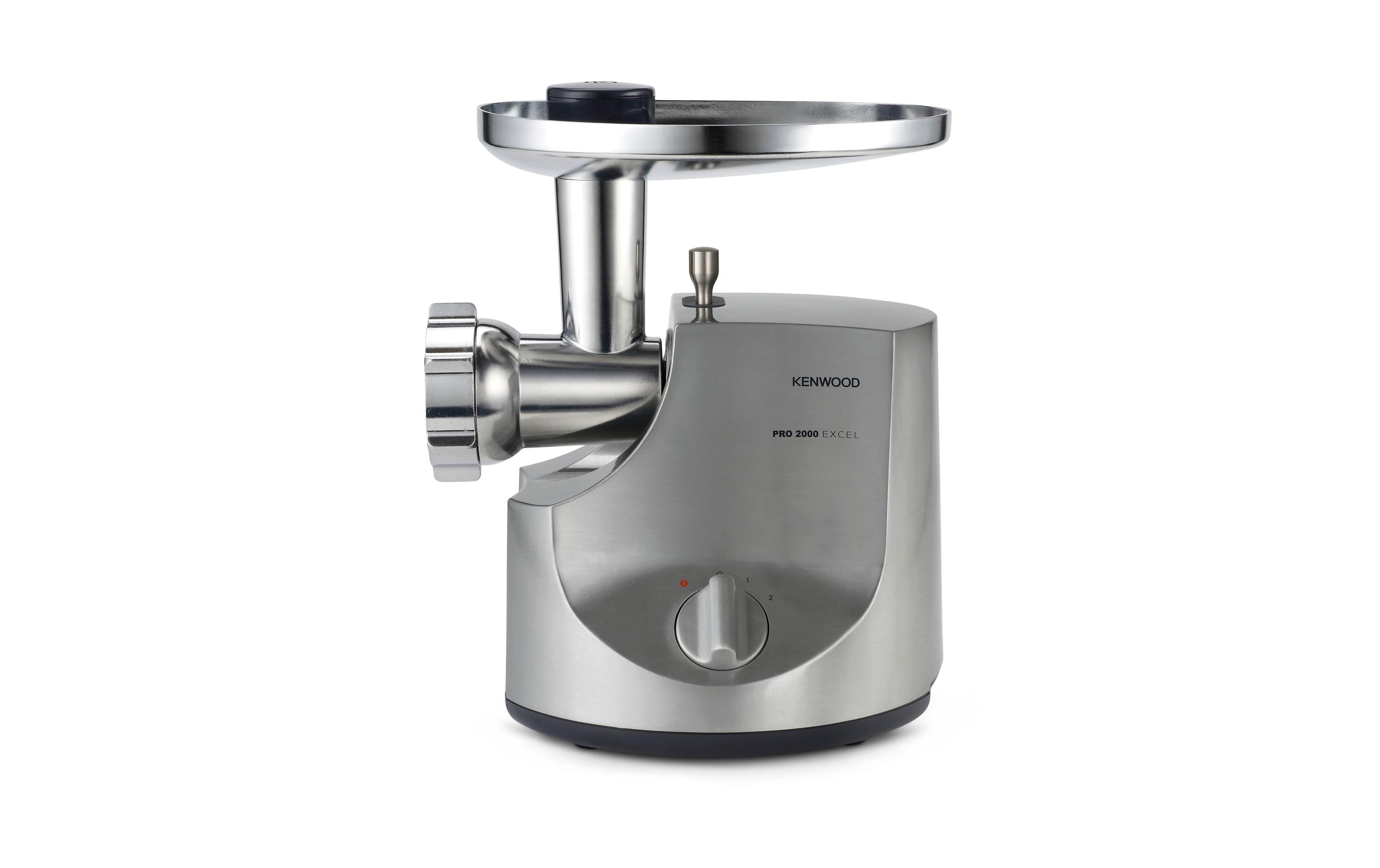 Kenwood Fleischwolf MG700 Pro 2000 Excel Silber Kenwood Fleischwolf MG700 Pro 2000 Excel Silber