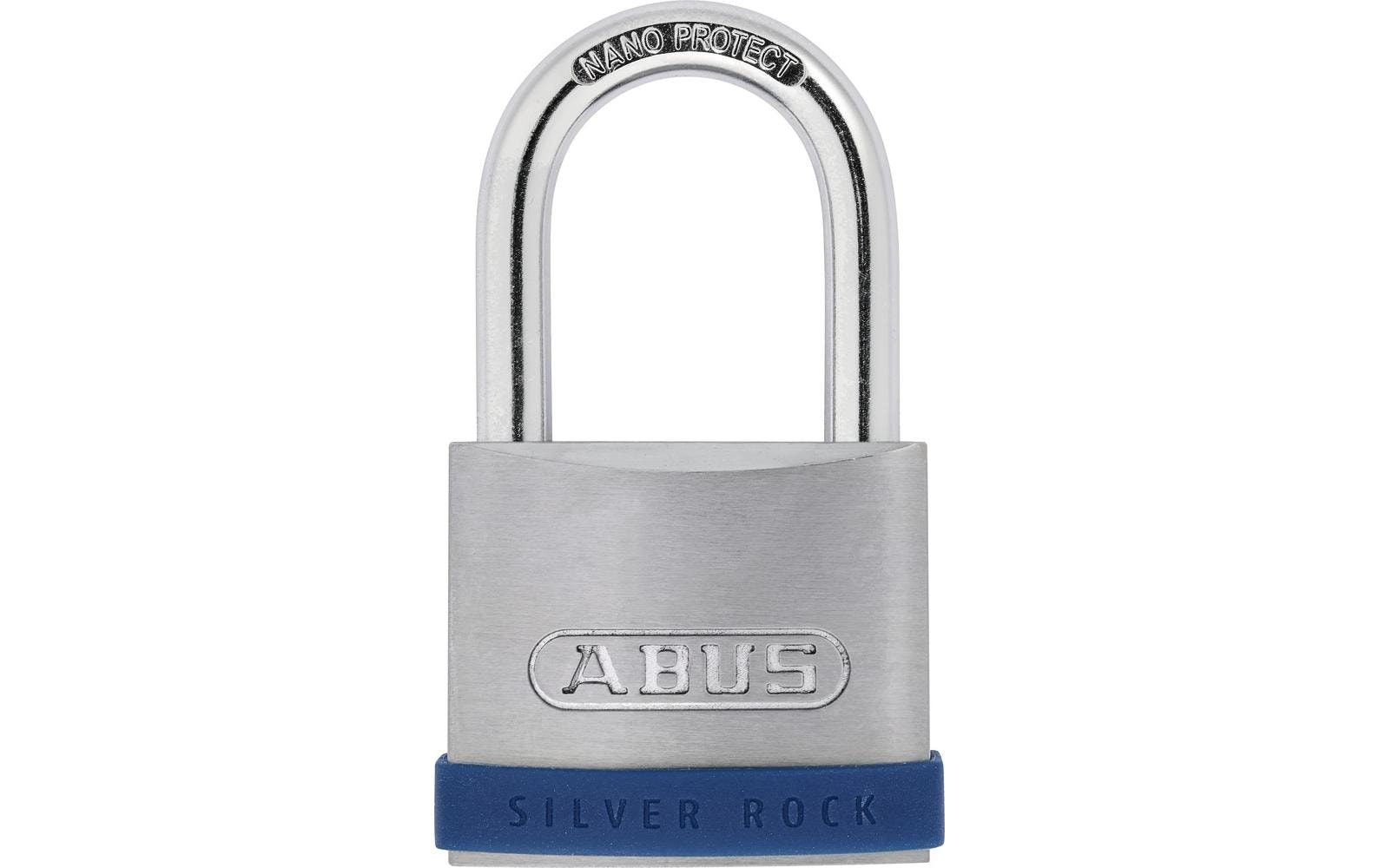 Abus Vorhängeschloss Silver Rock 5/50 Twins, 2 Stück