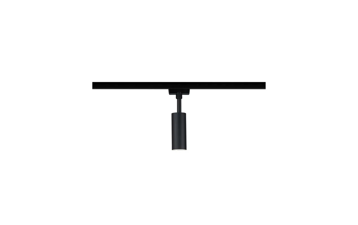 Paulmann LED Schienenspot URail Tubo, 5 W, 3000 K, Schwarz Paulmann LED Schienenspot URail Tubo, 5 W, 3000 K, Schwarz