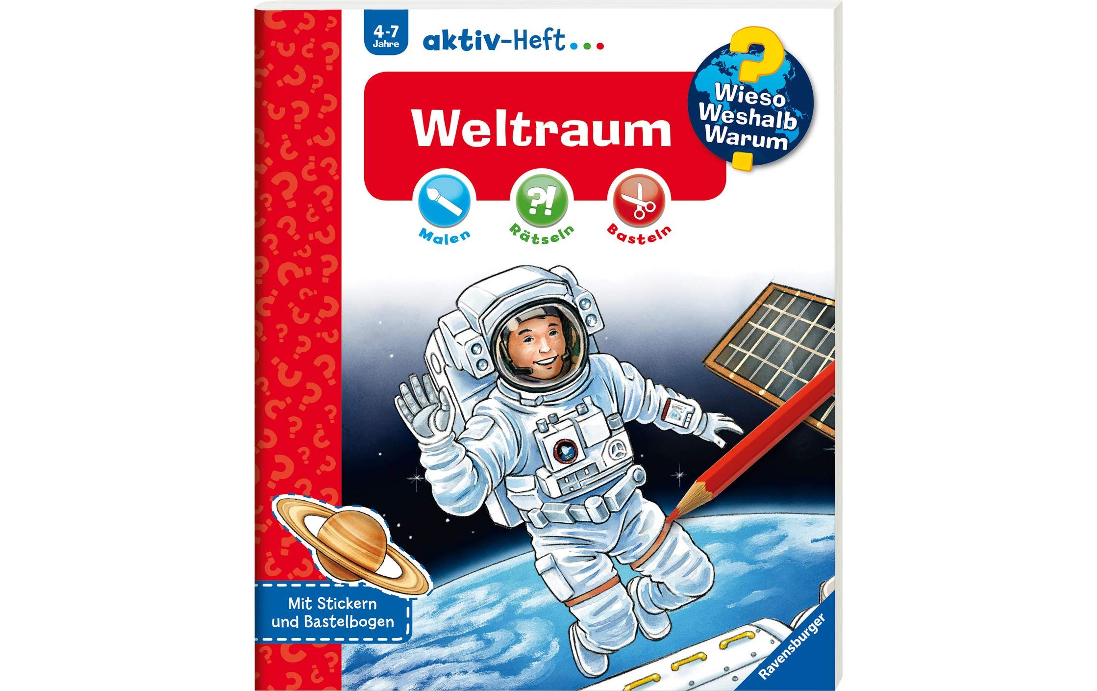 Ravensburger Kinder-Sachbuch WWW Aktiv-Heft Weltraum Ravensburger Kinder-Sachbuch WWW Aktiv-Heft Weltraum
