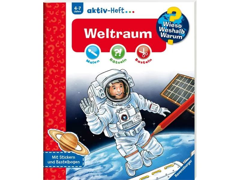 Ravensburger Kinder-Sachbuch WWW Aktiv-Heft Weltraum Ravensburger Kinder-Sachbuch WWW Aktiv-Heft Weltraum