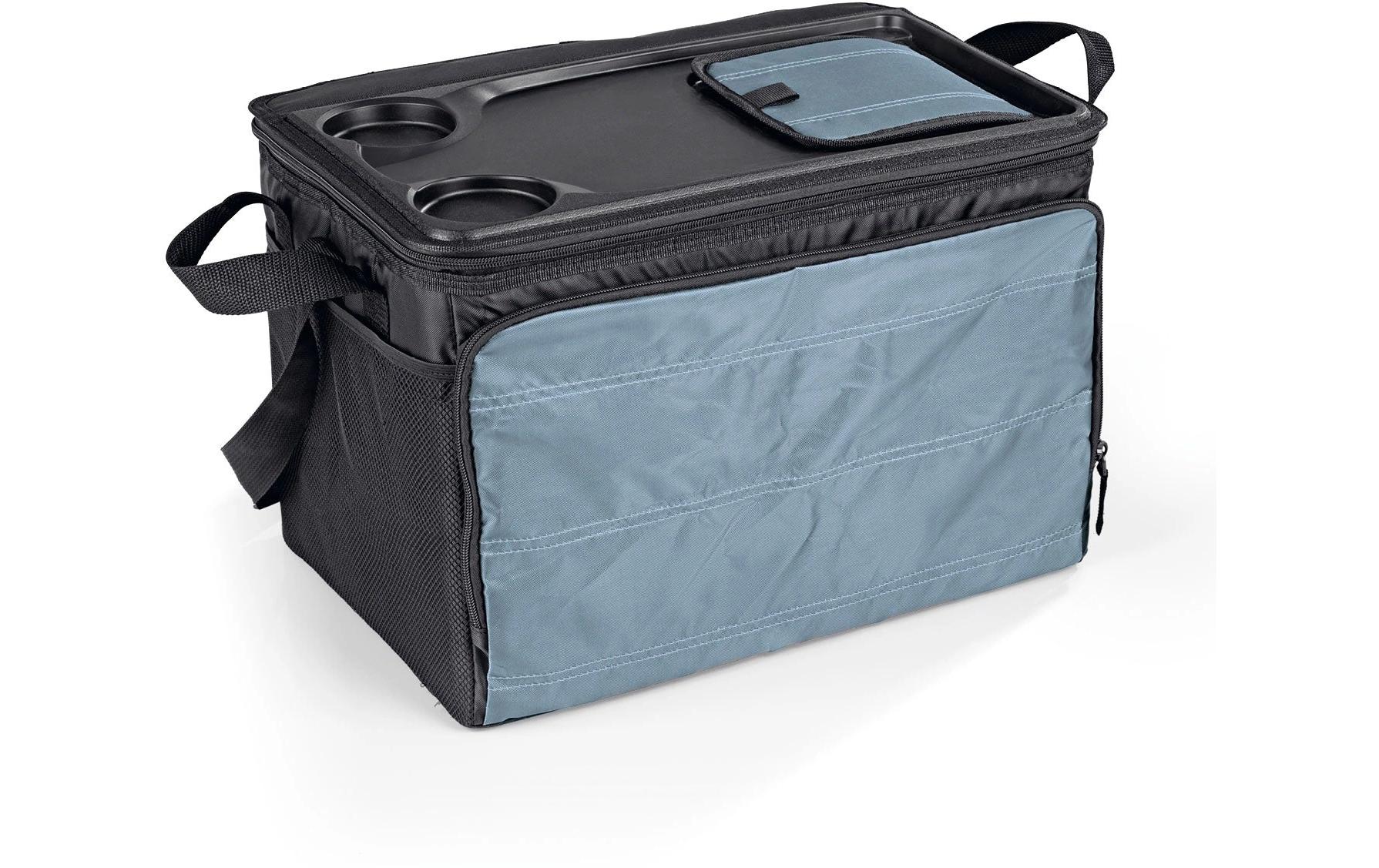 EASYmaxx Kühltasche faltbar - 30 l – Schwarz / Dunkelgrau