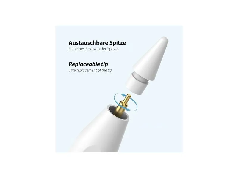 LMP Eingabestiftspitze DigiPen Weiss 3 Stück