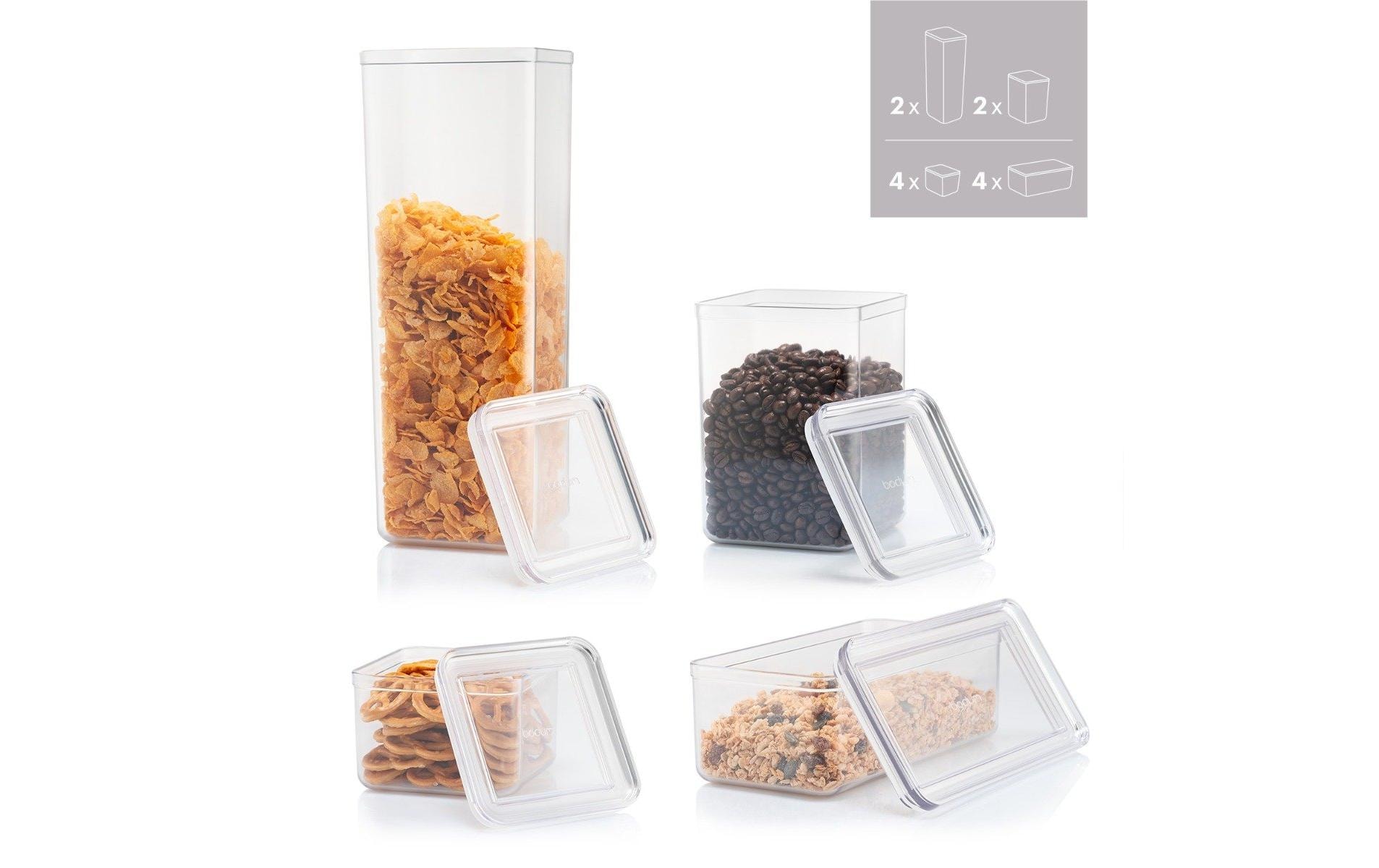 Bodum Vorratsdose 12er Set Canteen Transparent