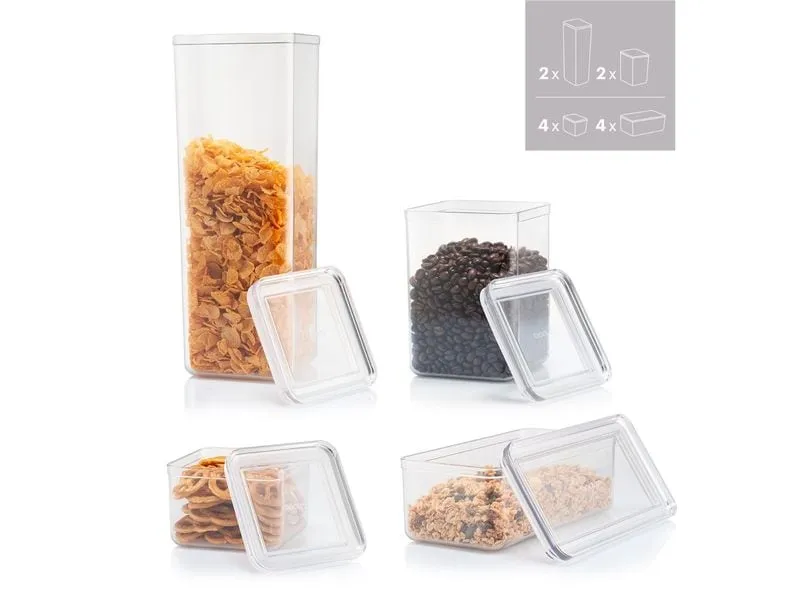 Bodum Vorratsdose 12er Set Canteen Transparent