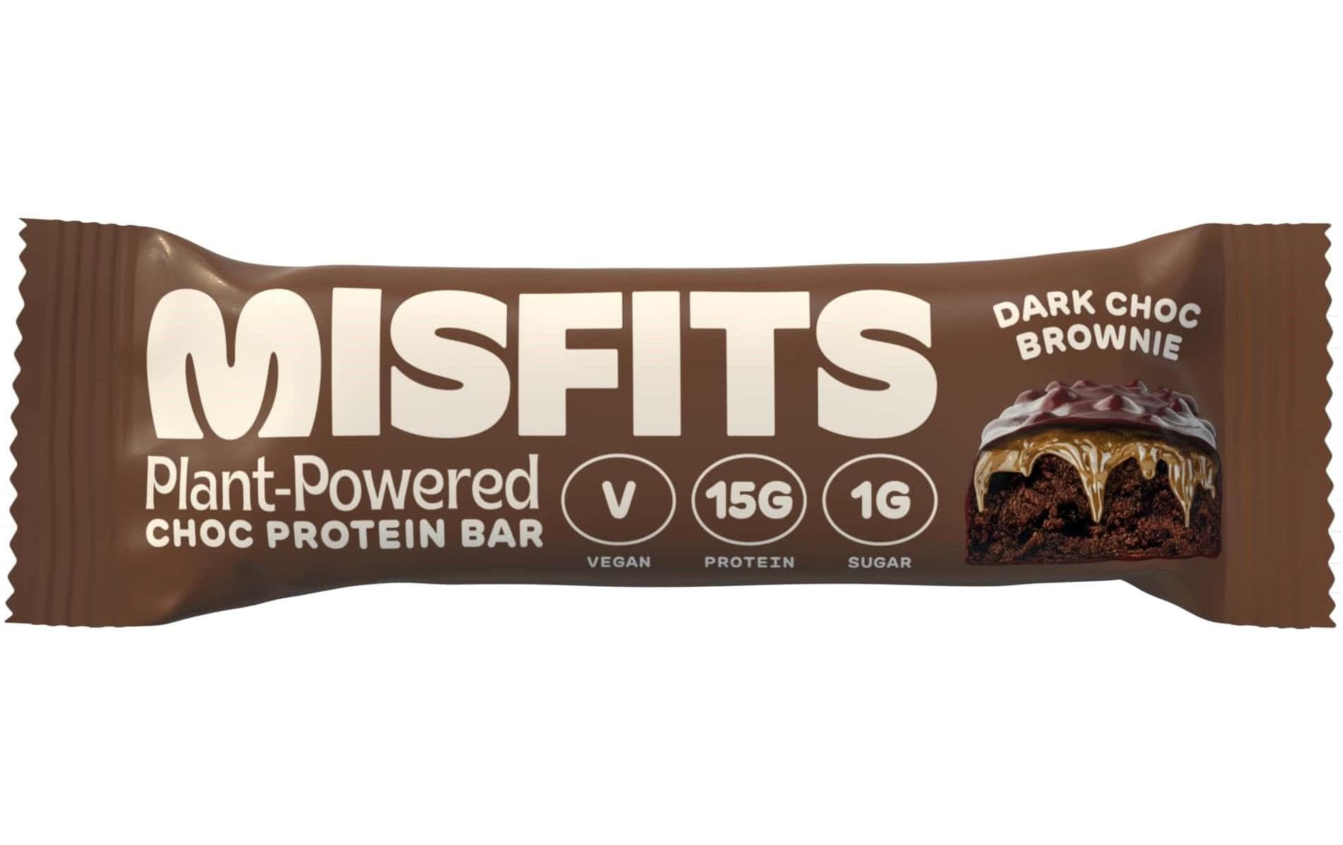 Misfits Riegel Dark Choc Brownie 45 g