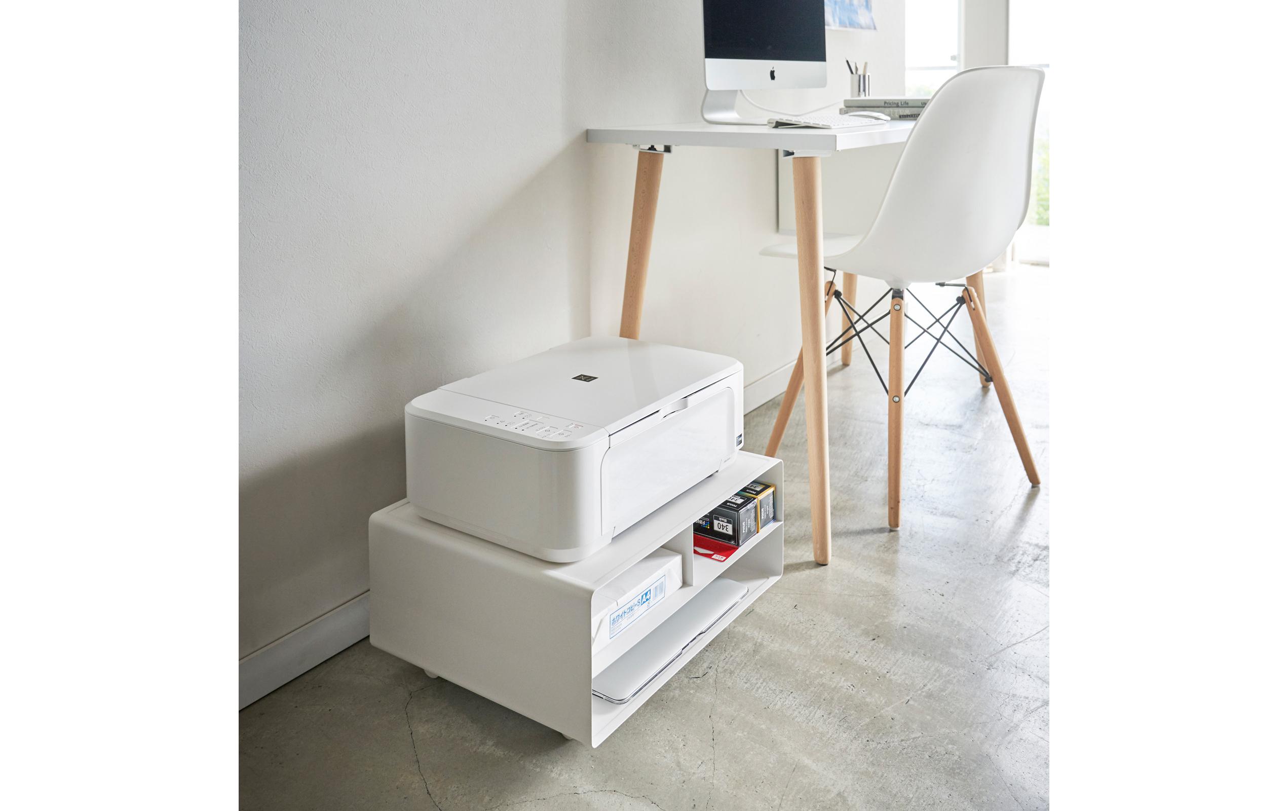 Yamazaki Multifunktionswagen Tower Weiss