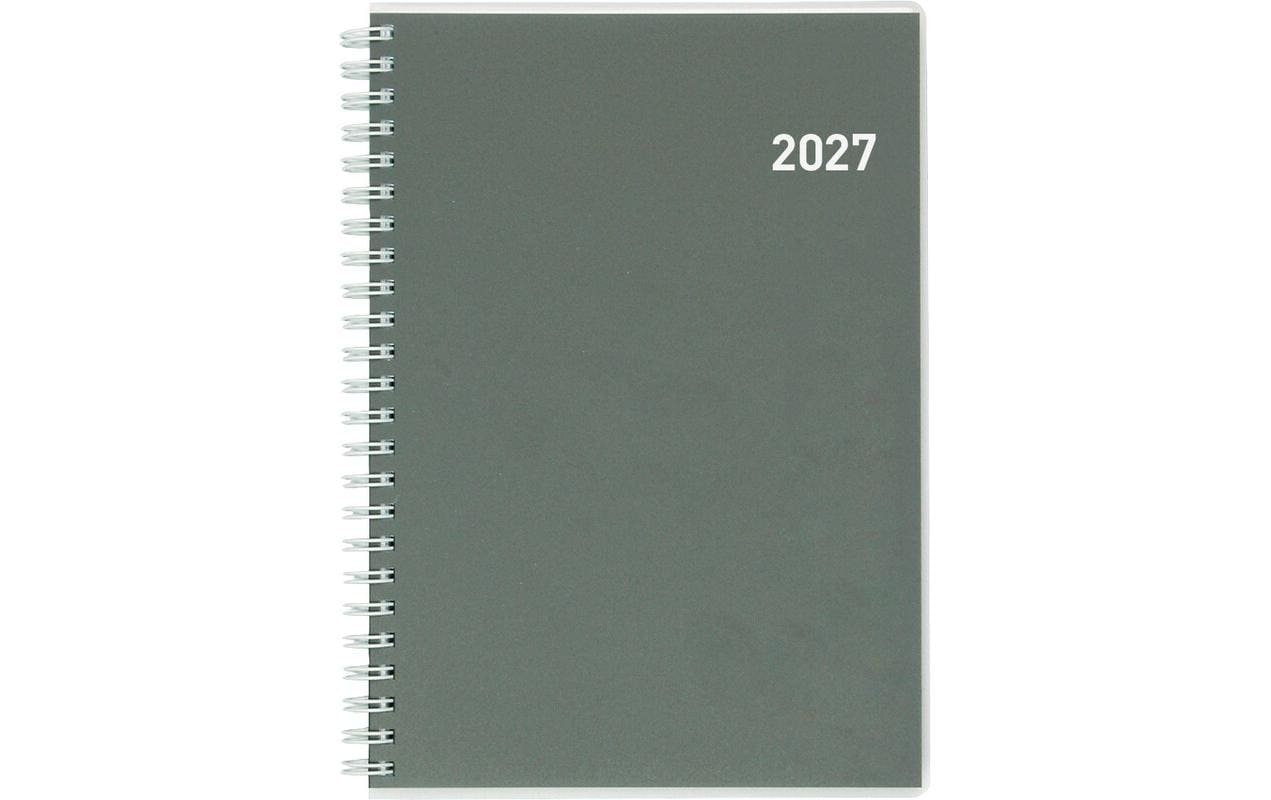 Biella Geschäftsagenda Bi Jour Wire-O Kein, 2027, Grau