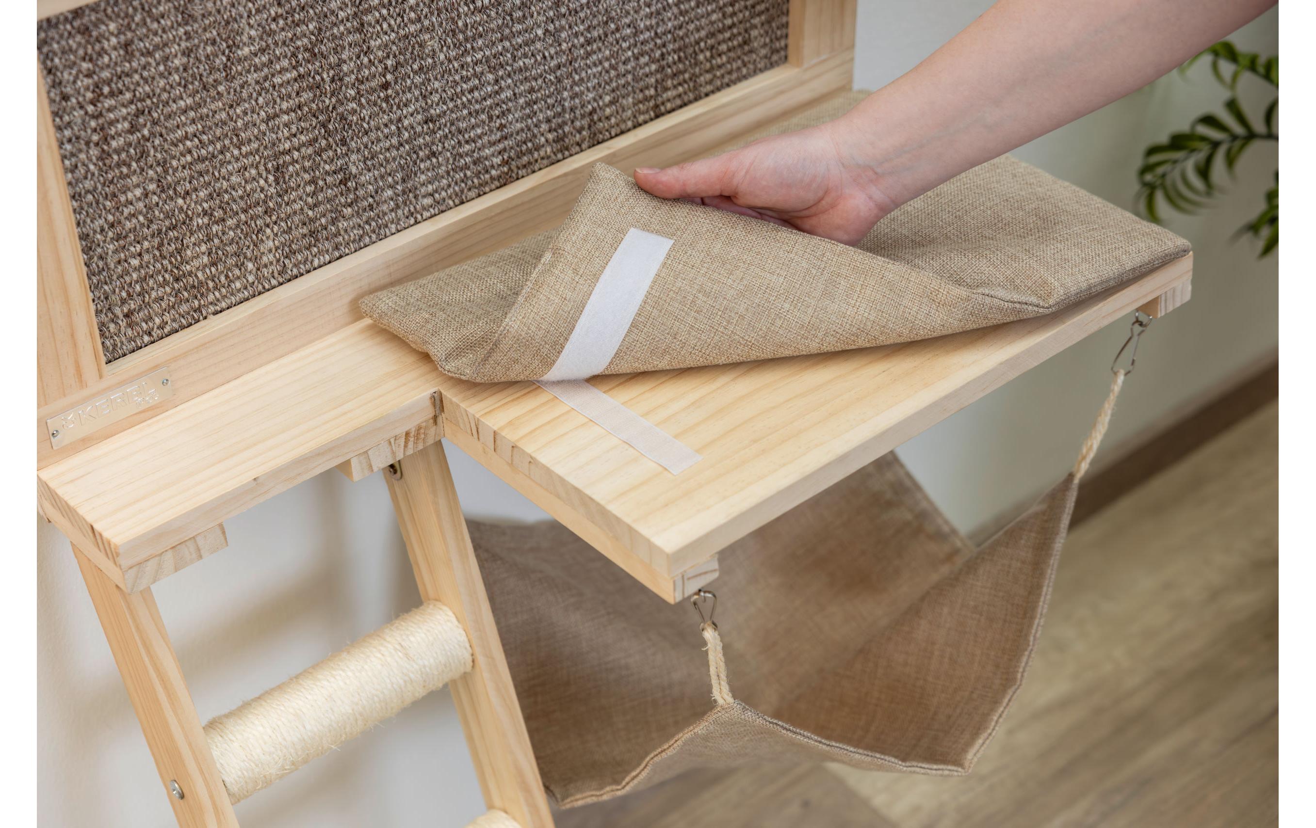 Kerbl Liegebrett Timber 58 x 32 x 89 cm