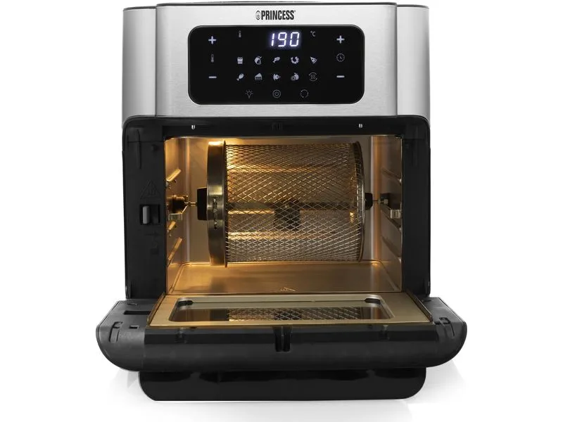 Princess Heissluftofen mit Frittierfunktion 10 l, Schwarz Princess Heissluftofen mit Frittierfunktion 10 l, Schwarz