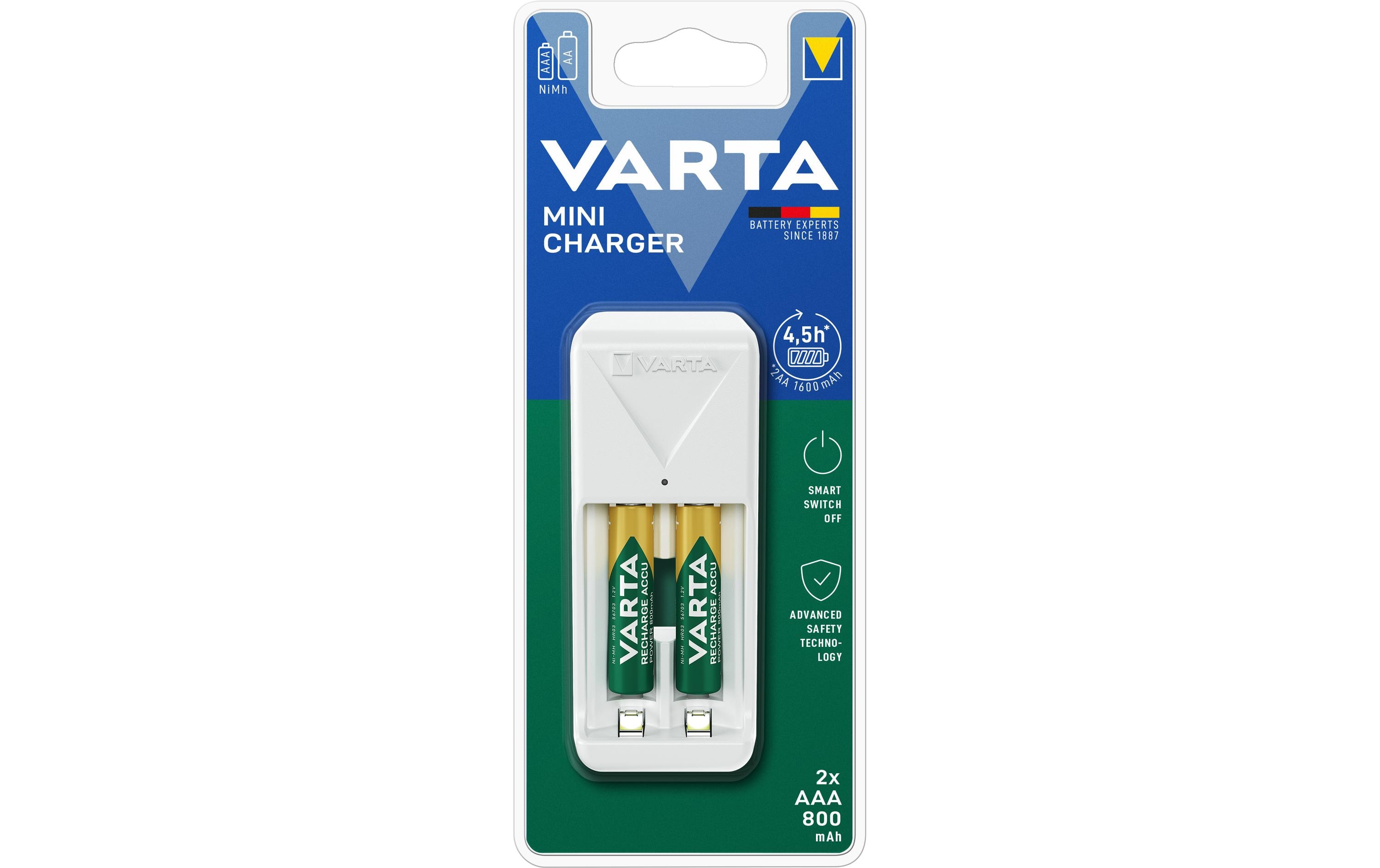 Varta Ladegerät Mini Charger 2x AAA