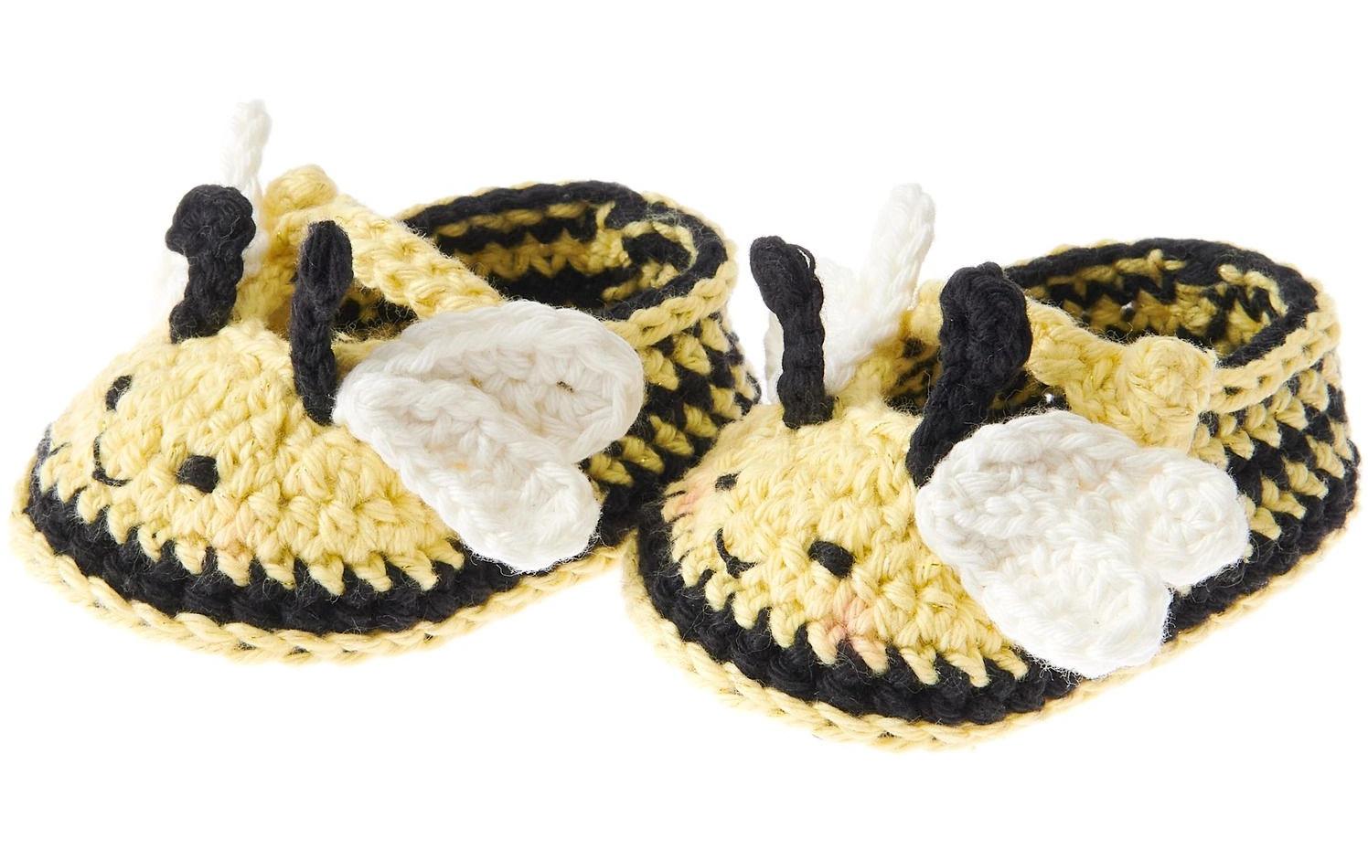 Rico Design Häkelset Ricorumi Babyschuhe, Biene