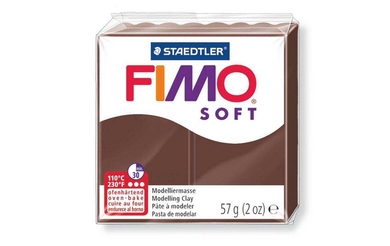 Fimo Modelliermasse Soft Dunkelbraun