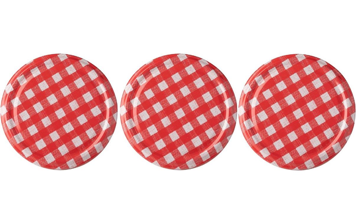 Axentia Deckel Karo Ø 8.2 cm, 1 Stück