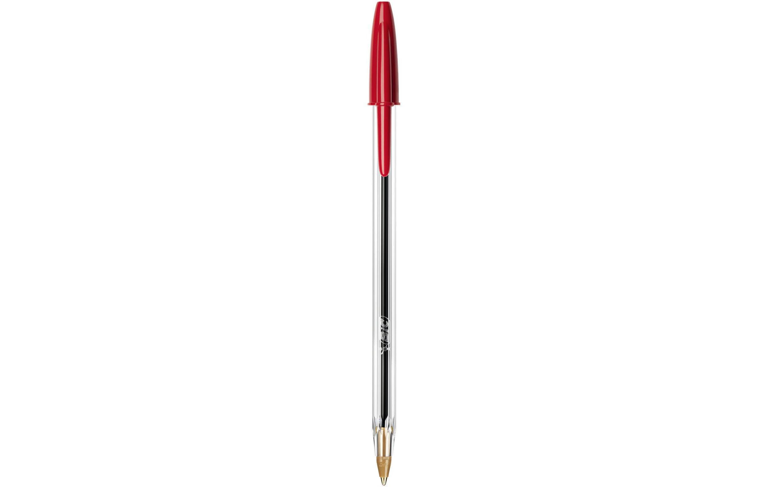 BIC Kugelschreiber Cristal Original 0.32 mm Rot, 50 Stück
