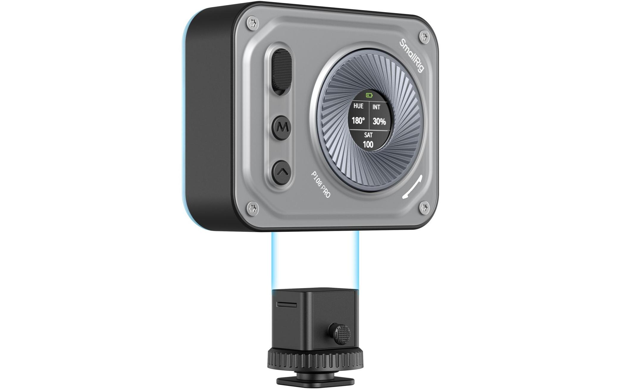 Smallrig Vibe P108 Pro Mini-LED-Videoleuchte Schwarz