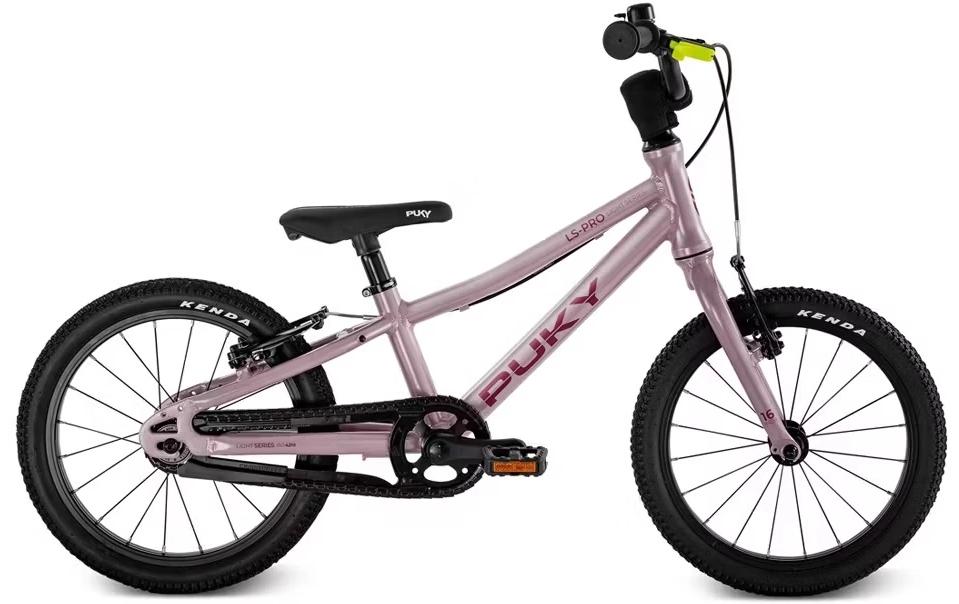 PUKY Kinderfahrrad LS-PRO 16 Perlrosa/Anthrazit