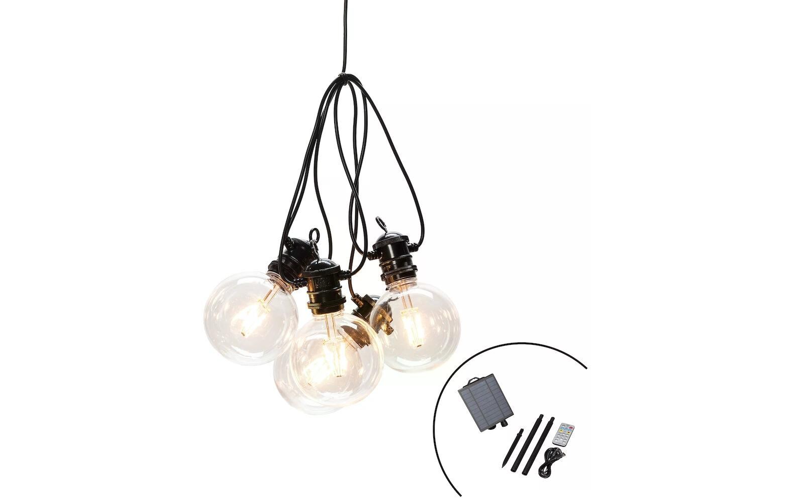 Konstsmide Lichterkette Solar 2337, 10 LEDs, Transparent Konstsmide Lichterkette Solar 2337, 10 LEDs, Transparent