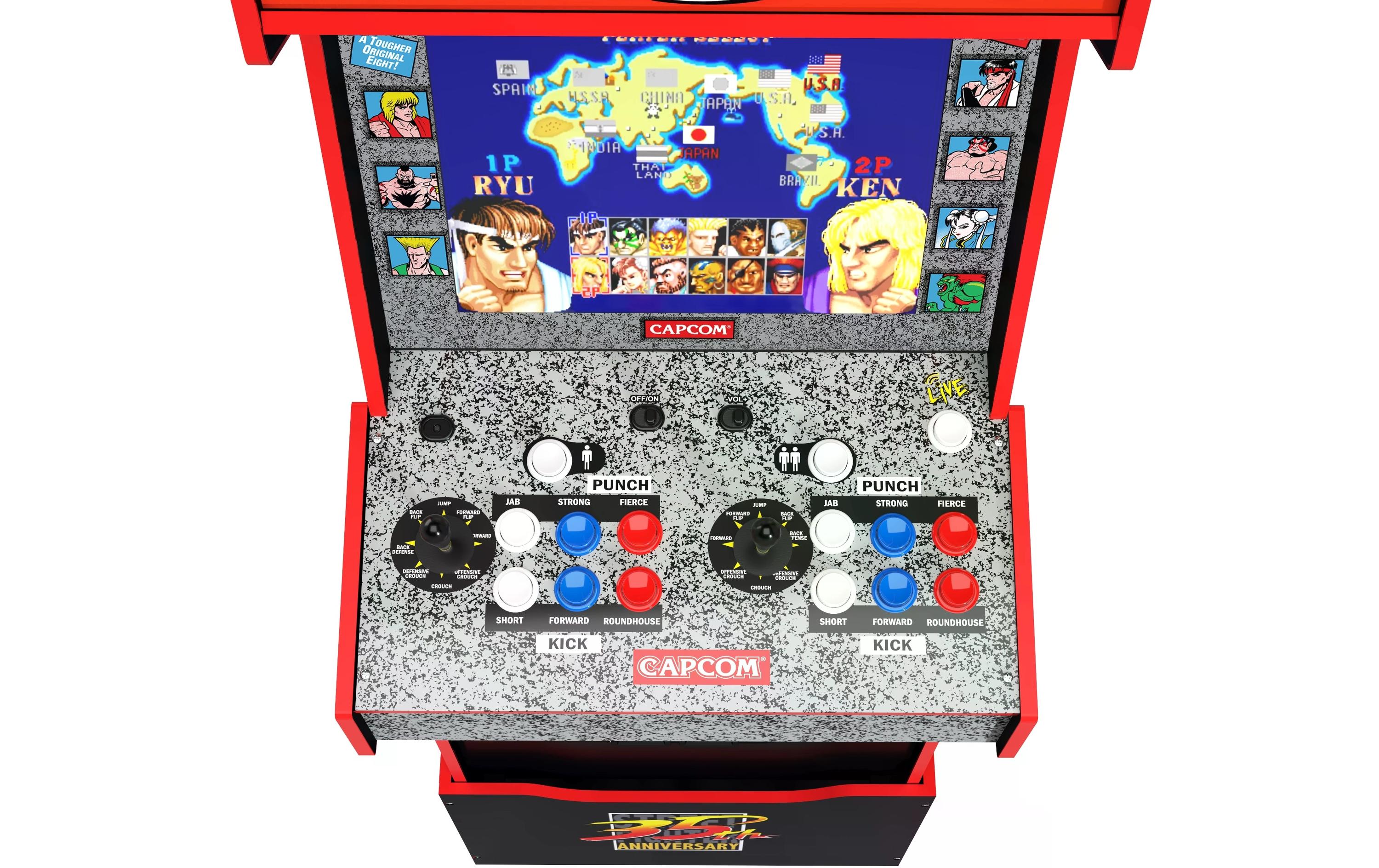 Arcade1Up Arcade-Automat Capcom Legacy Arcade Game Yoga Flame Edition