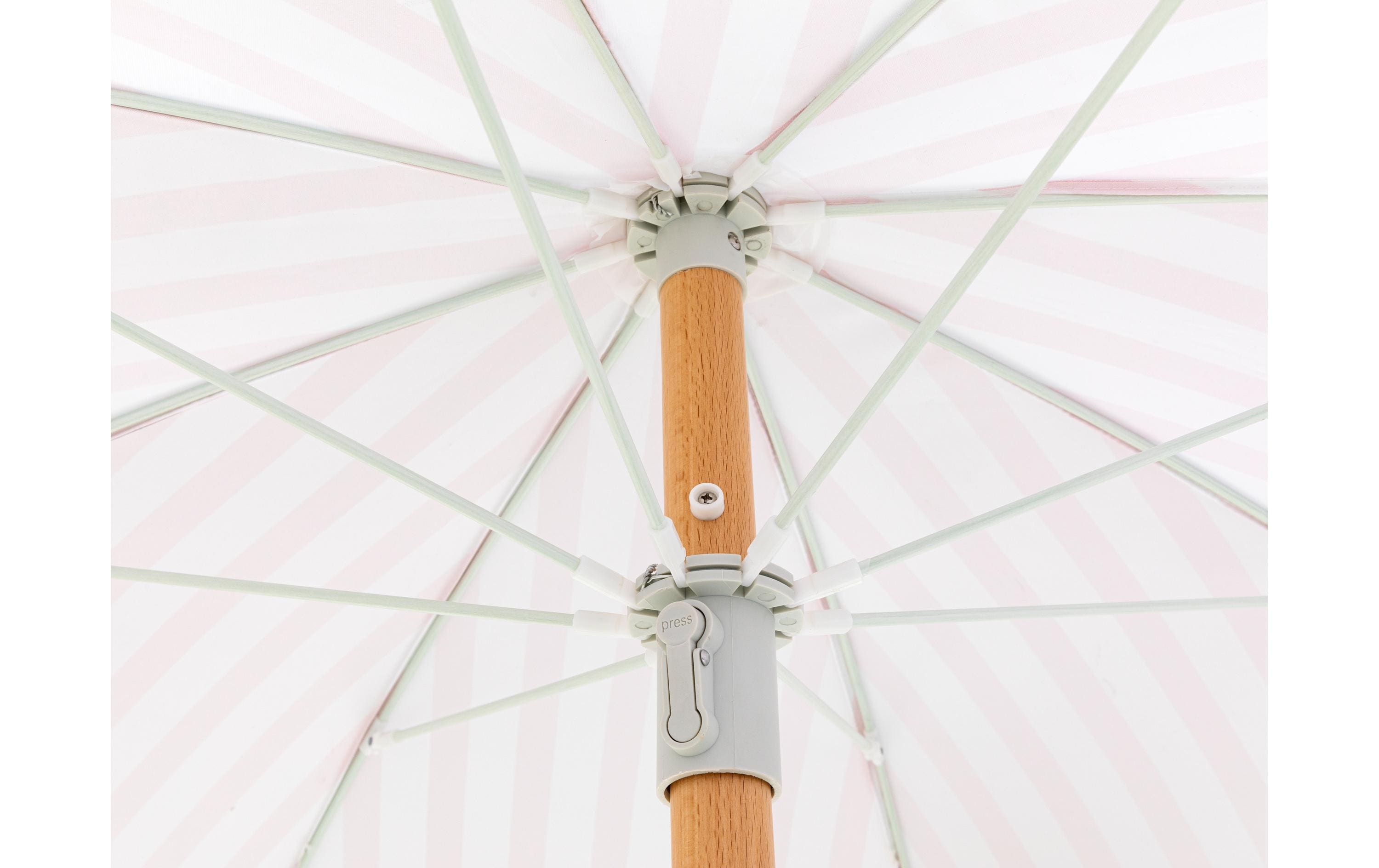 KOOR Sonnenschirm Boho Rosa, 180 cm