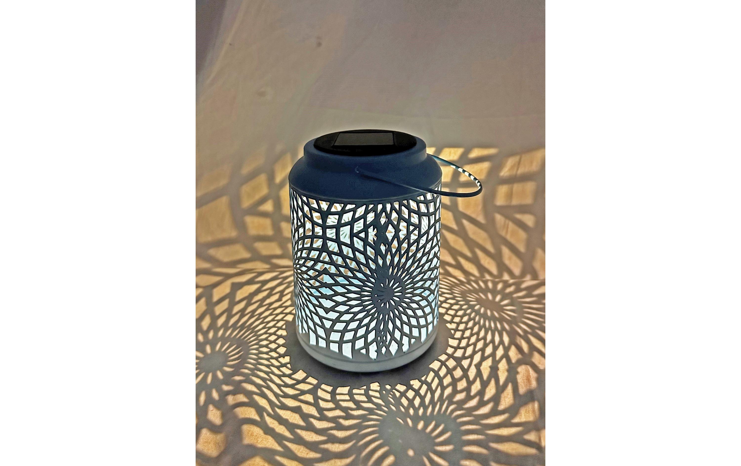 Dameco Laterne Muster Blau