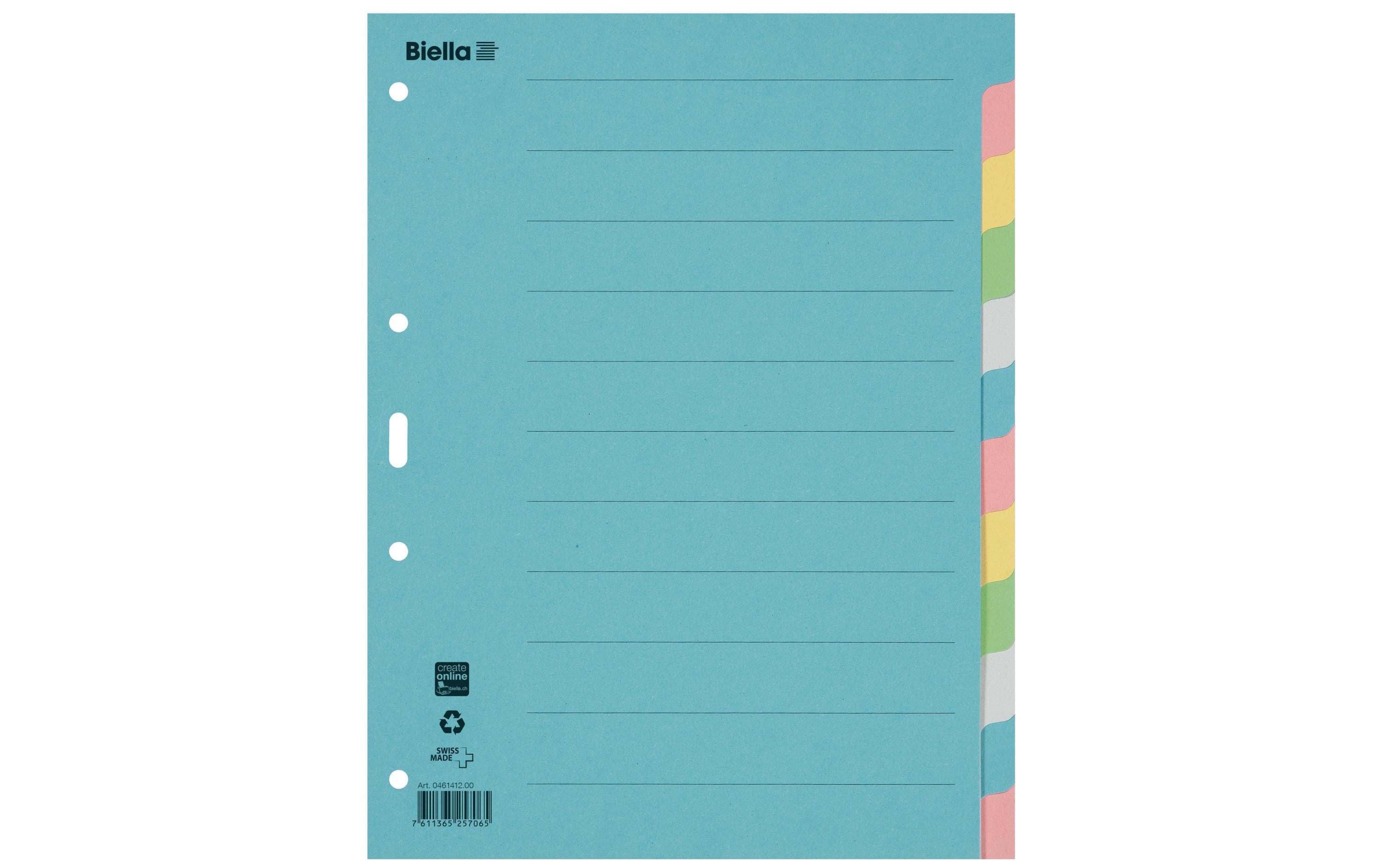 Biella Register A4 12 Taben Biella Register A4 12 Taben