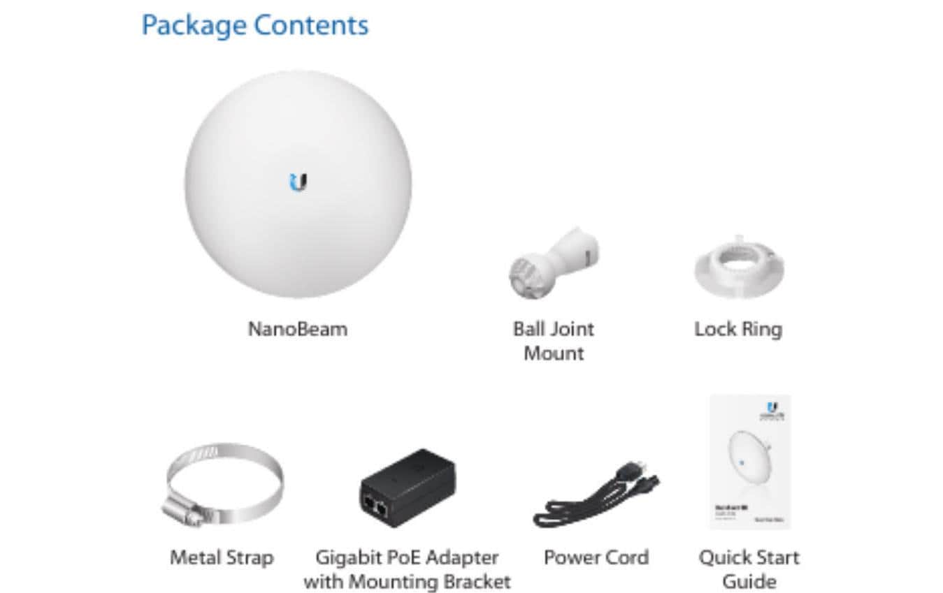 Ubiquiti WLAN-Bridge NBE-2AC-13 Ubiquiti WLAN-Bridge NBE-2AC-13