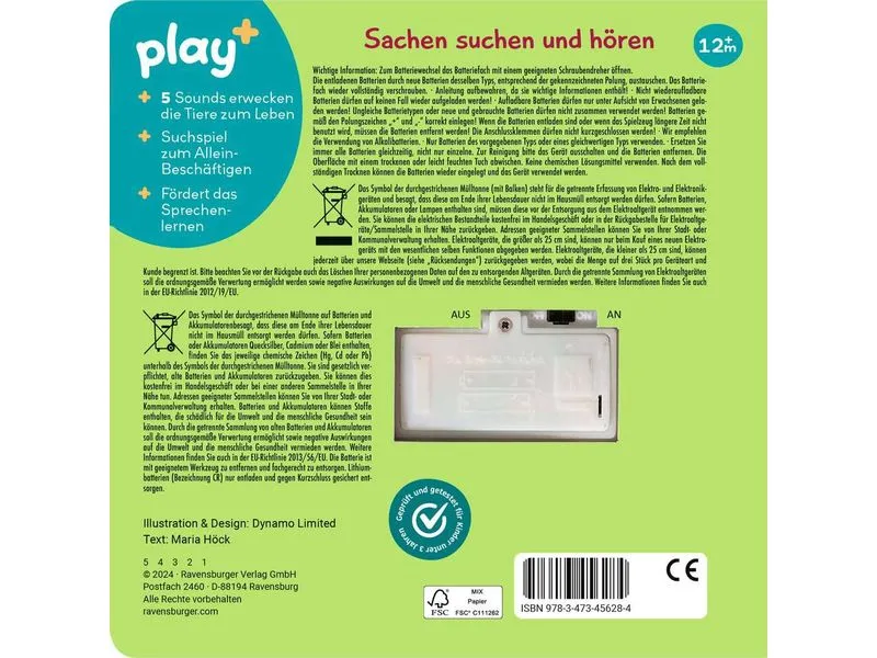 play+ Mein allererstes Soundbuch: Im Dschungel
