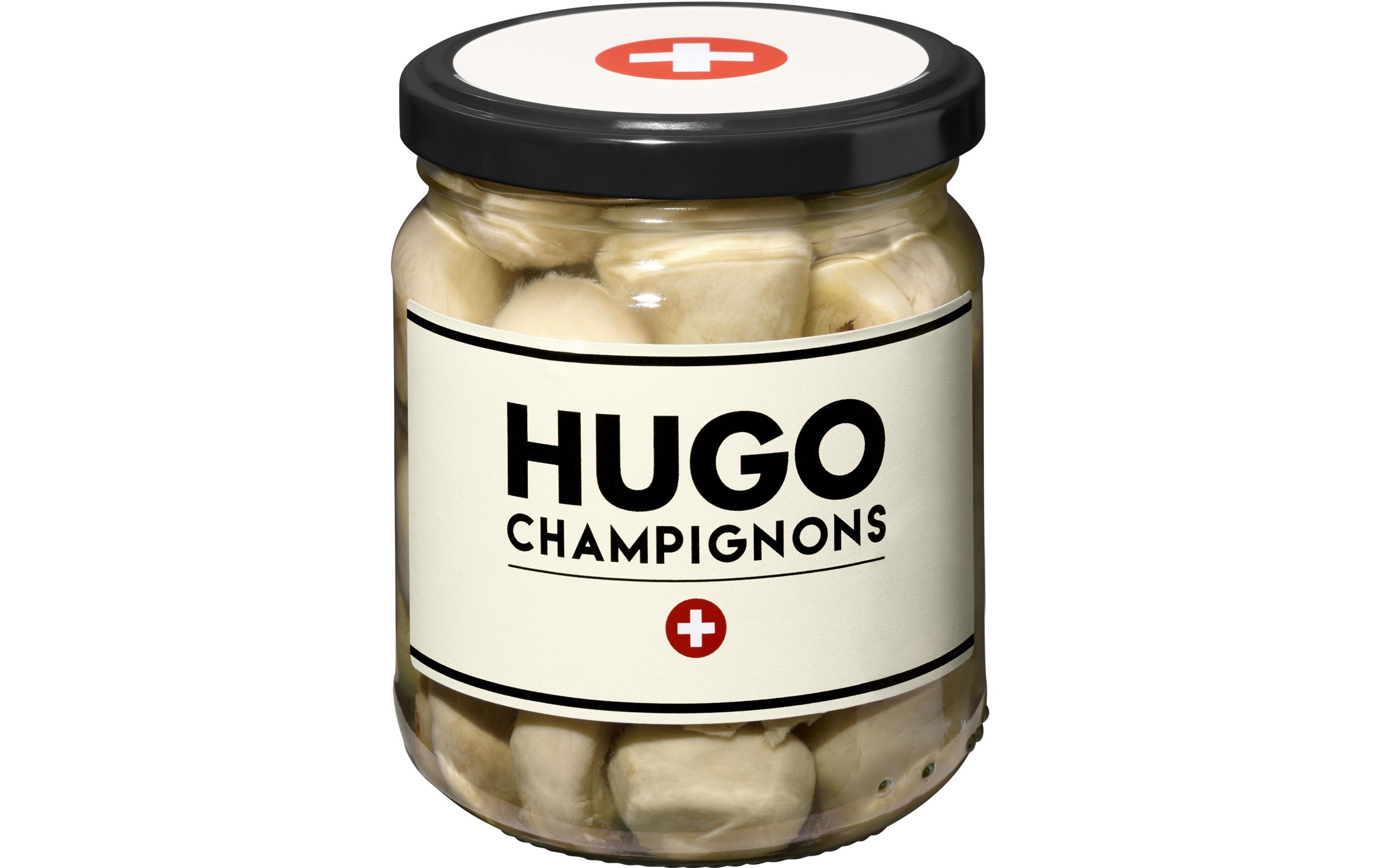Hugo Reitzel Glas Schweizer Champignons 130 g