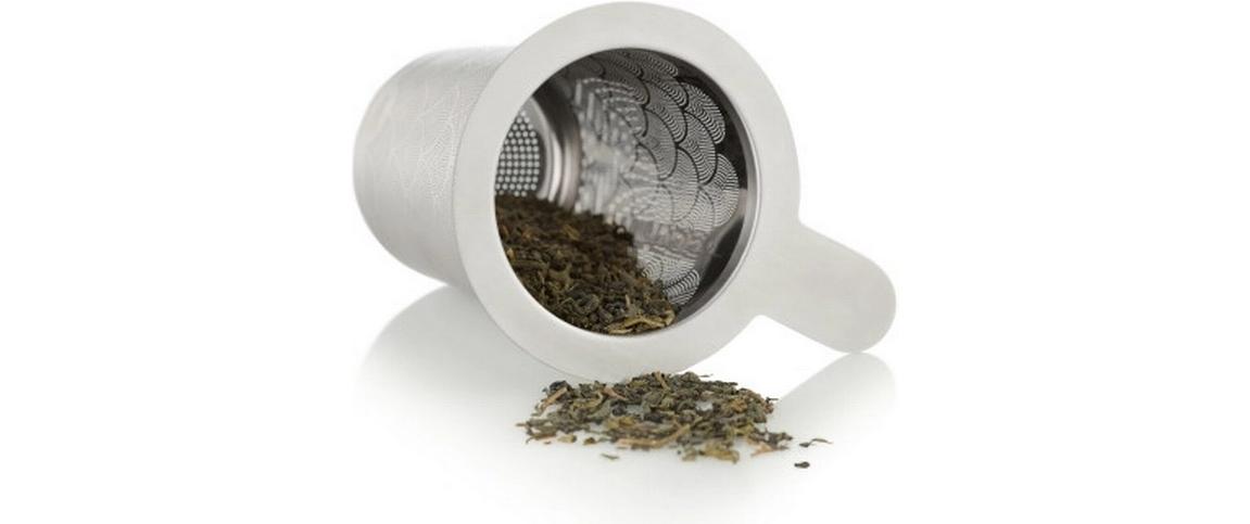 AdHoc Teefilter-System Fusion Edelstahl, mit Griff, 350 ml