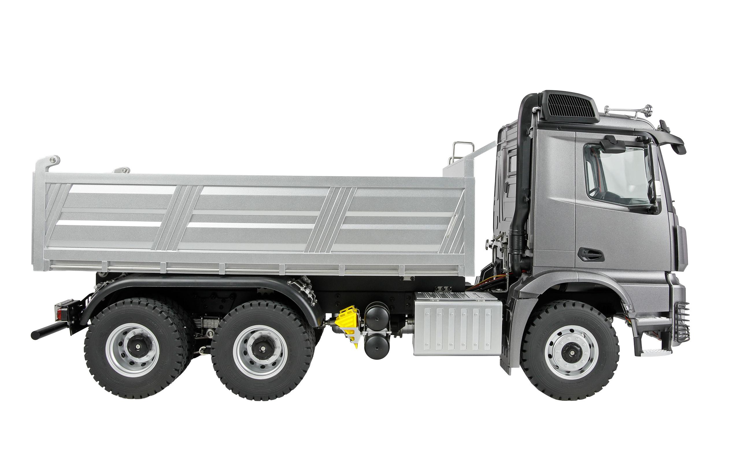 Amewi Mercedes-Benz Arocs Muldenkipper 6 x 6 1:14 RTR Anthrazit