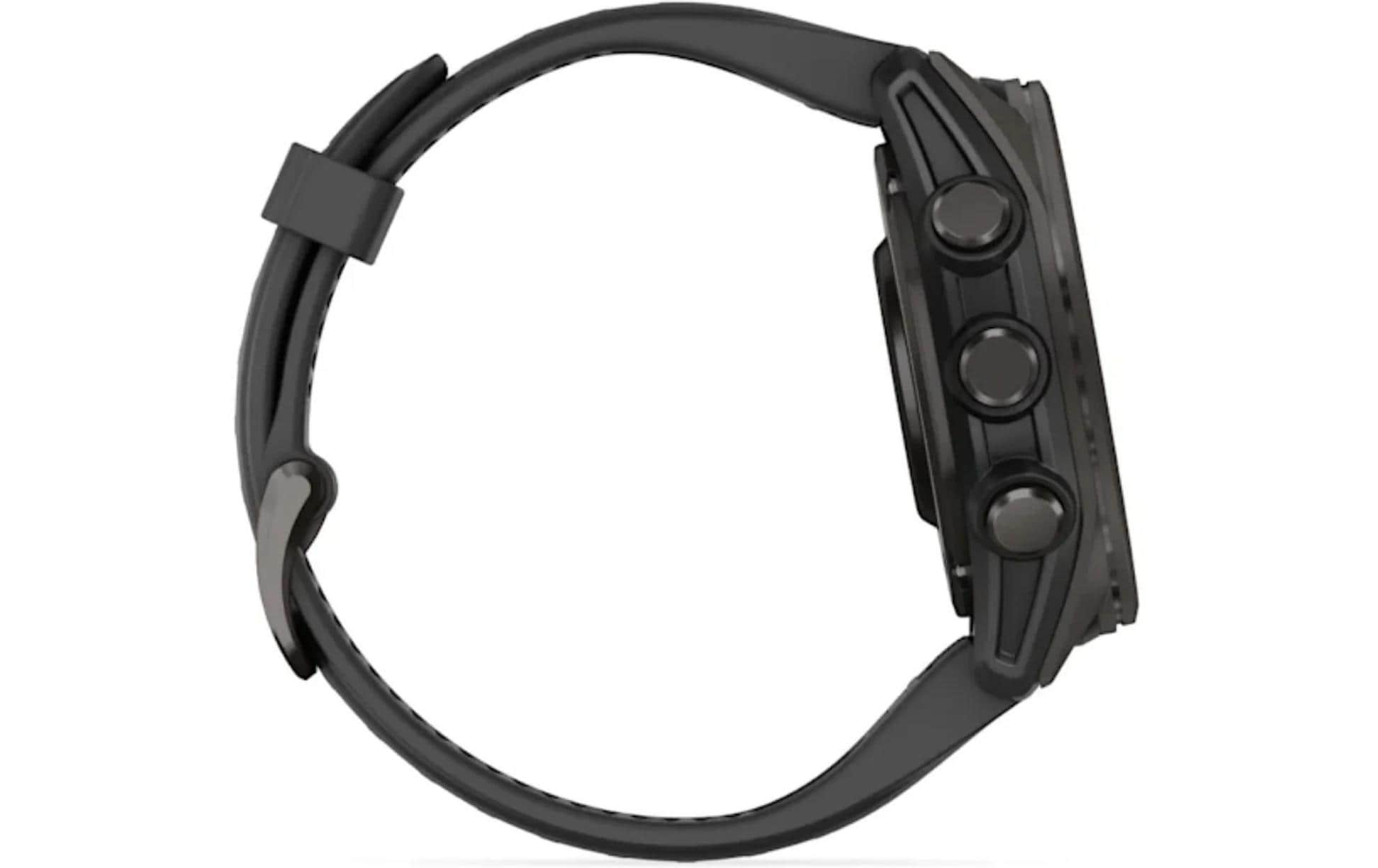 GARMIN Sportuhr Fenix 8 AMOLED Sapphire, 43 mm Dunkelgrau