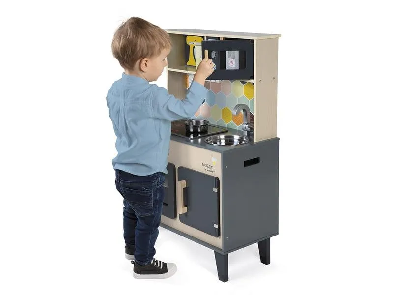Janod Spielküche Mozaïc Big Cooker Holz