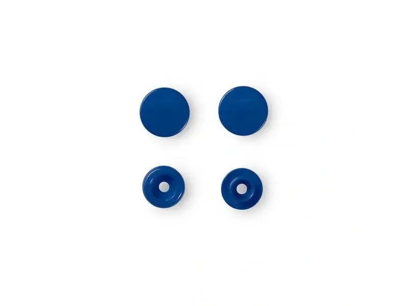 Prym Druckknöpfe Color Snaps Grau, Ø 12,4 mm, 30 Stück