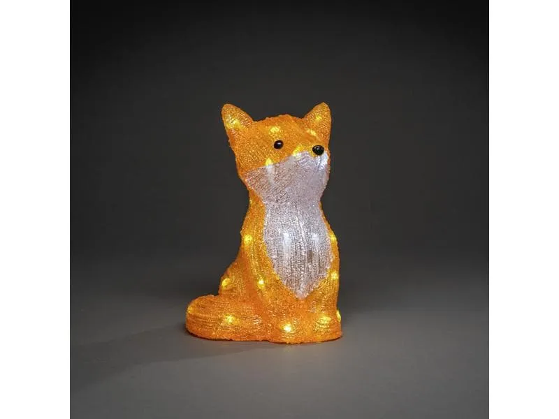 Konstsmide LED-Figur Acryl Fuchs, 27 cm Konstsmide LED-Figur Acryl Fuchs, 27 cm