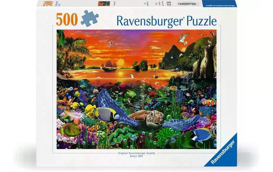 Ravensburger Puzzle Schildkröte im Riff