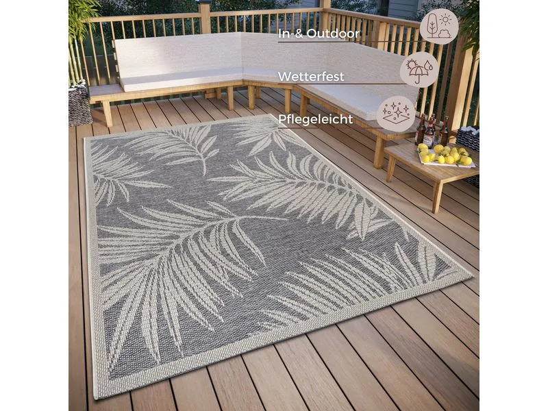 Hanse Home Teppich Paru 155 cm x 235 cm, Beige/Grau Hanse Home Teppich Paru 155 cm x 235 cm, Beige/Grau