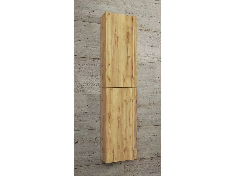 VCM Badezimmerregal Badinos 33 x 150 cm, Braun VCM Badezimmerregal Badinos 33 x 150 cm, Braun