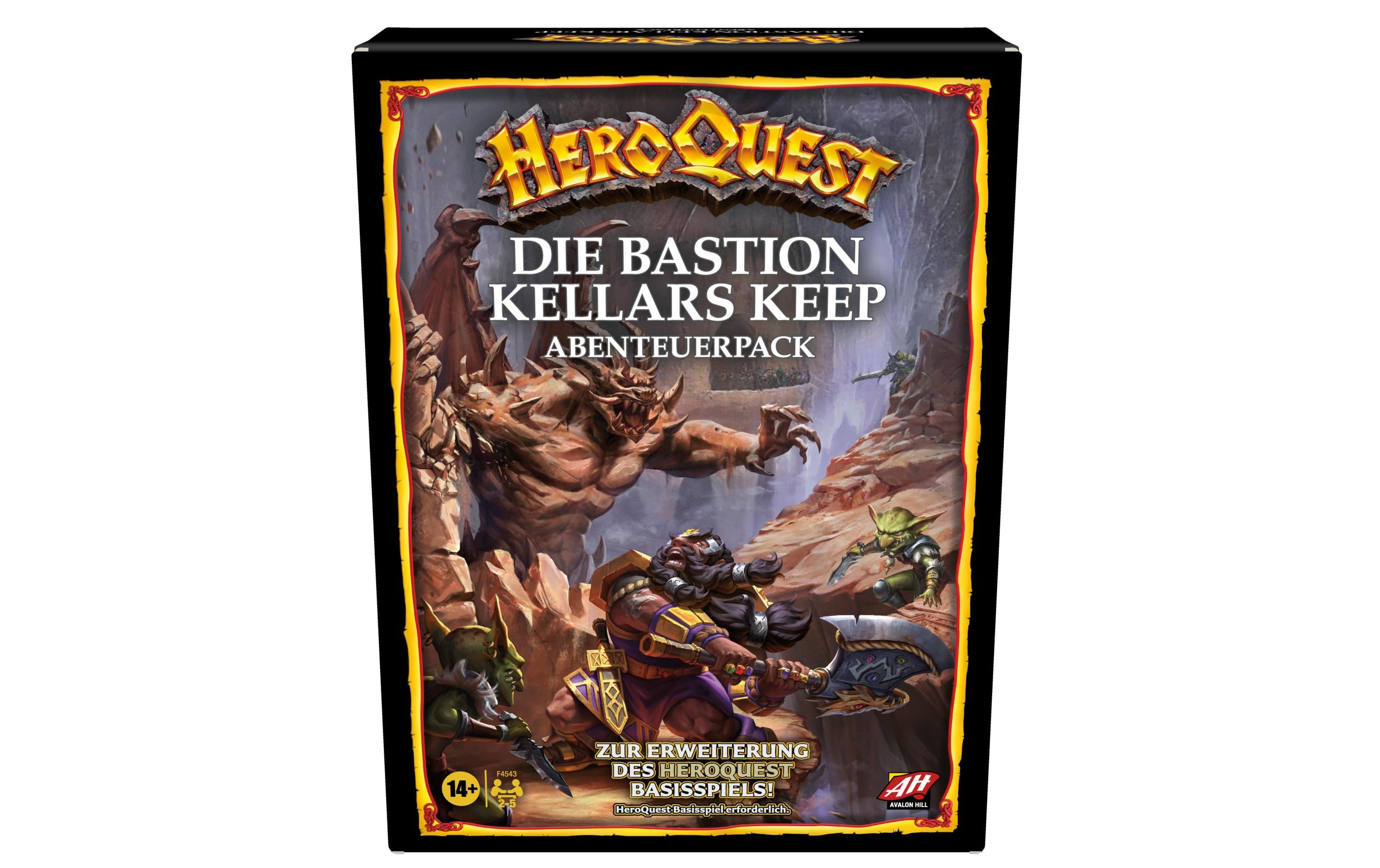 Hasbro Gaming Expertenspiel HeroQuest: Die Bastion Kellars Keep