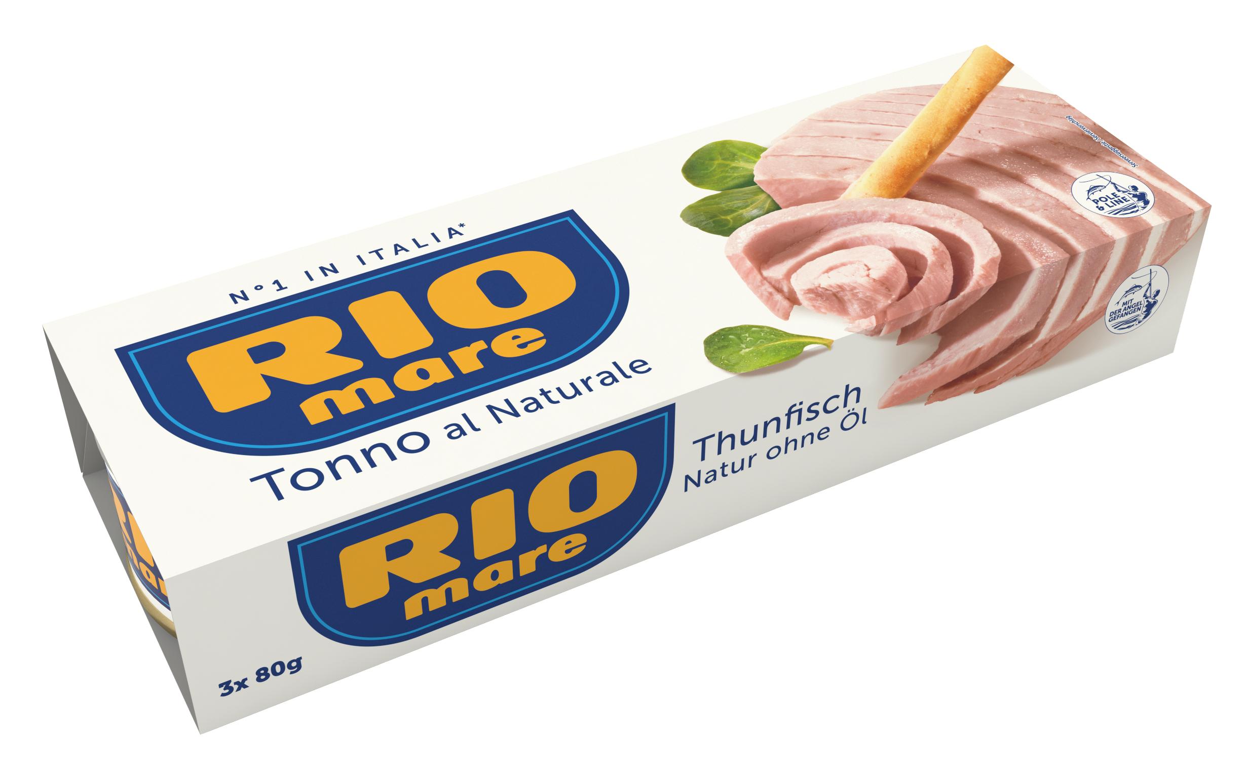 RIO mare Dose Thunfisch Naturale 3 x 80 g